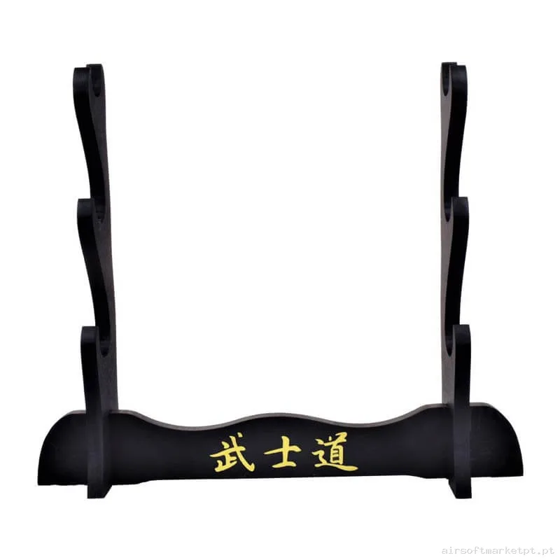 Suporte Triplo para Katanas Decorativo de Mesa — Ferramentas — Airsoft Market PT
