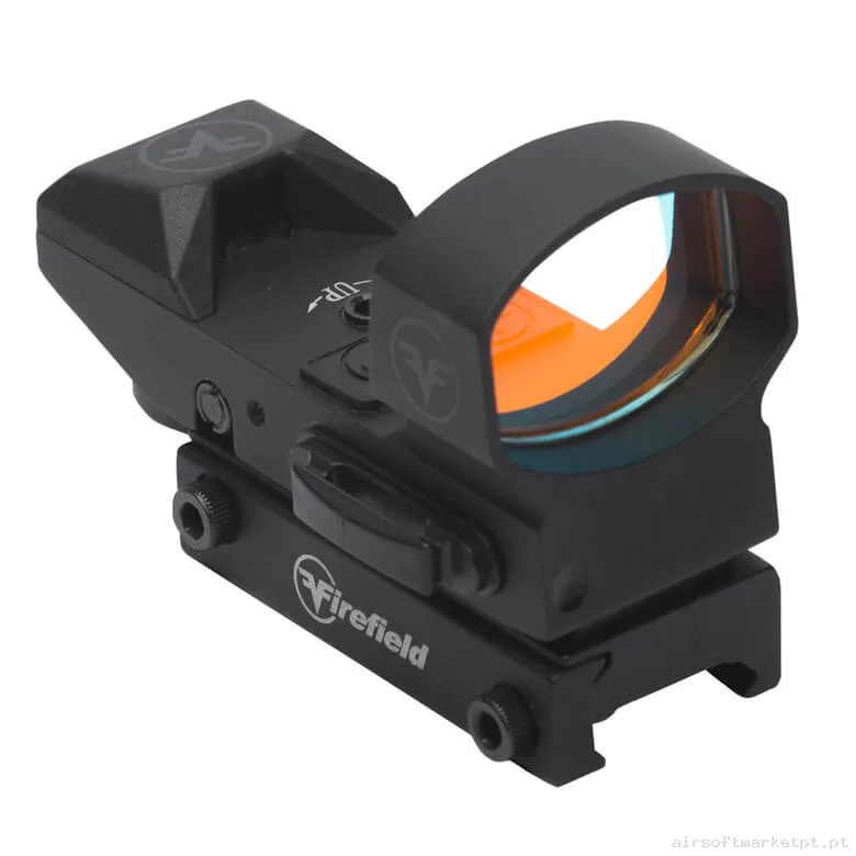 Mira Ponto vermelho Reflex Firefield Impact negro — Miras & Ópticas — Airsoft Market PT
