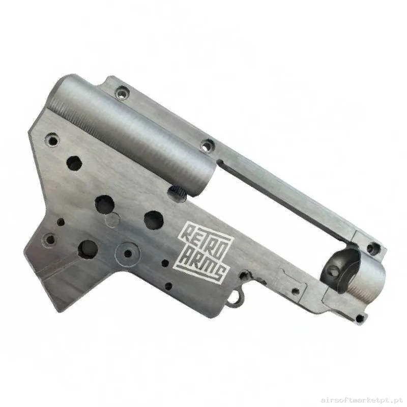 Interno Gearbox Carcasa Ver.2 Retroarms Qsc Reforçada 8mm — Peças Internas (AEG) — Airsoft Market PT