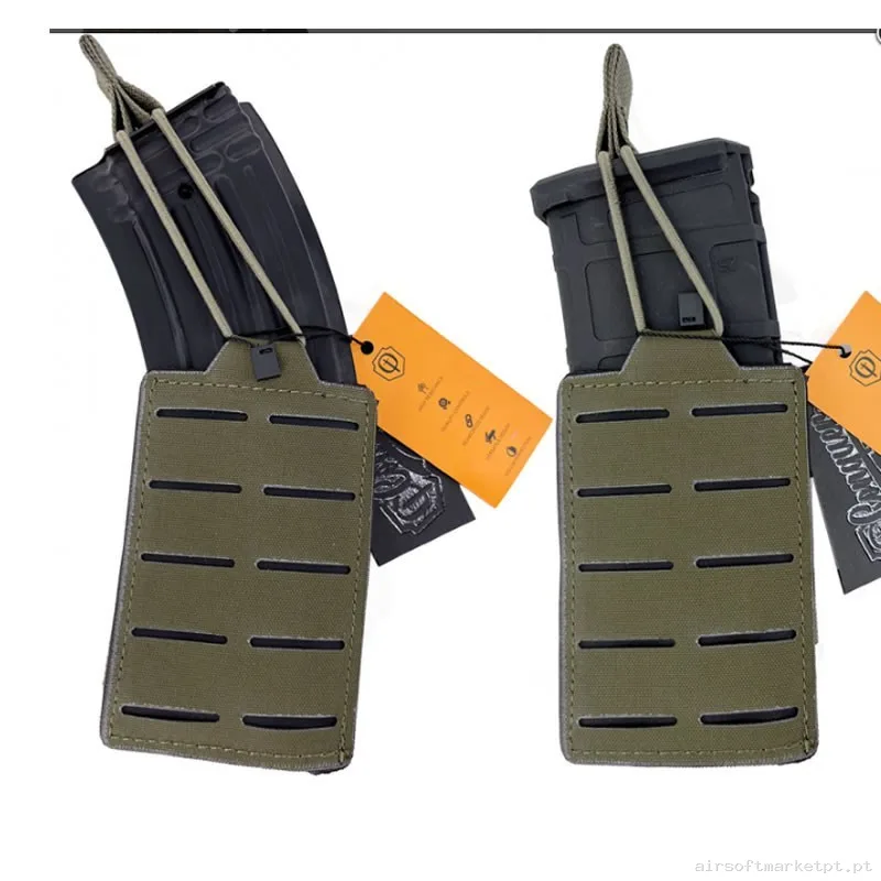 Pouch M4 Portacargador Conquer Corte Láser Ranger Green — Coletes & Rigs — Airsoft Market PT (foto 2)