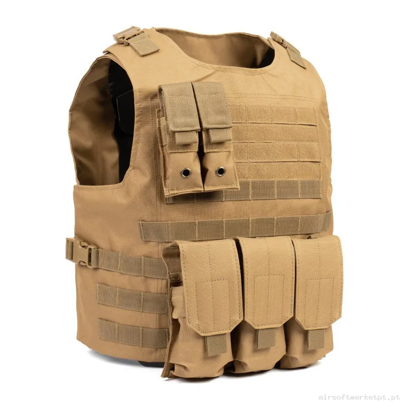 CHALECO SIXMM FSBE TAN — Coletes & Rigs — Airsoft Market PT (foto 4)