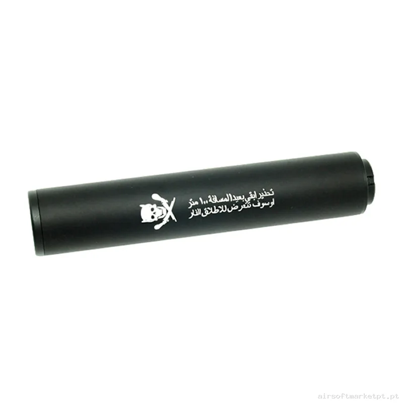 Externo Suppressor Trazador Fma Tb581 Pirates Largo negro — Acessórios & Componentes — Airsoft Market PT