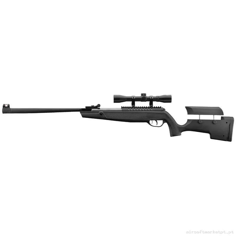 Airgun Mola 5.5mm Carabina Bo Manufacture Benning com Mira telescópica 4x32 preta — Rifles de Assalto (AR/M4/AK) — Airsoft Market PT