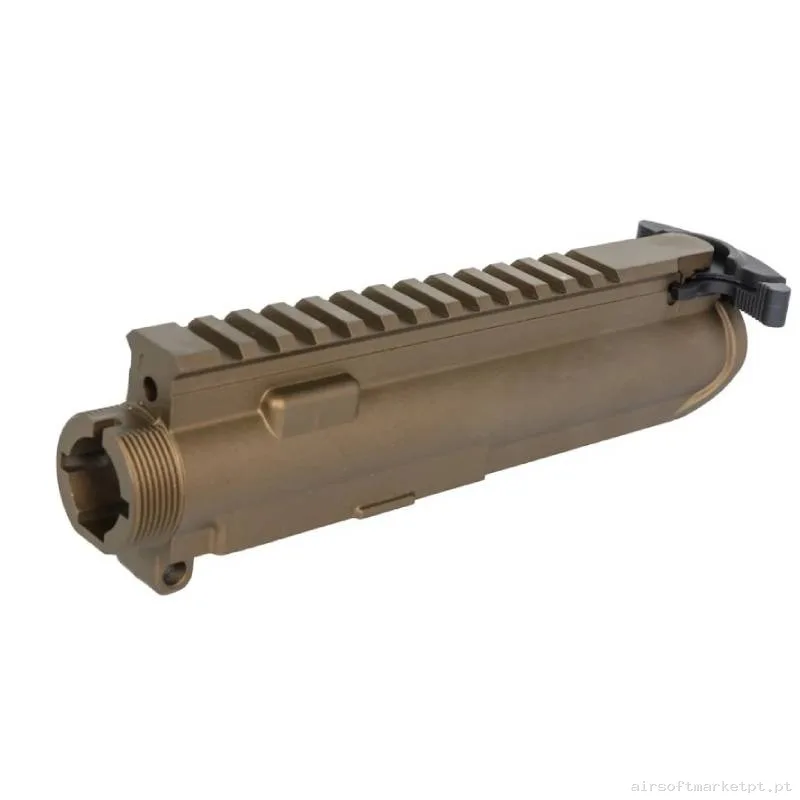 Receptor Superior Externo M4 Specna Arms Edge Prime Series Metal Caos Bronze — Acessórios & Componentes — Airsoft Market PT