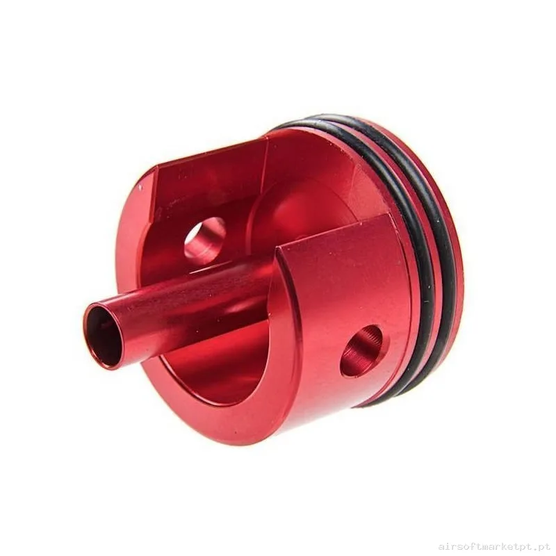Cabeza cilindro shs marui next gen aluminio roja — Peças Internas (AEG) — Airsoft Market PT