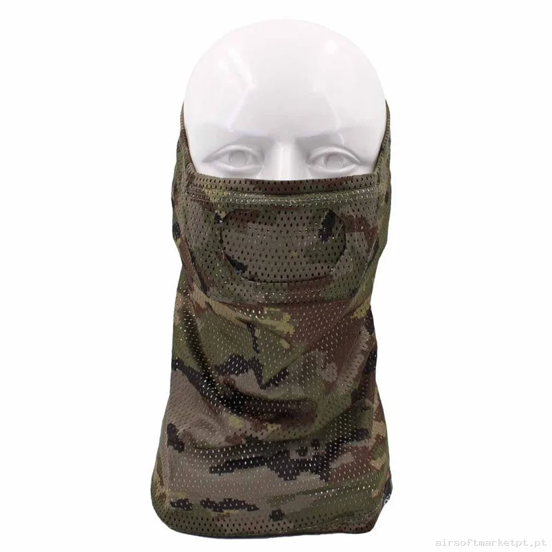 Braga máscara rejilla Corso Reaper MK1 pixelado boscoso — Proteção Ocular & Facial — Airsoft Market PT