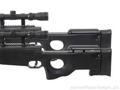 L96 MB01B Well No Preto — Snipers — Airsoft Market PT (foto 9)