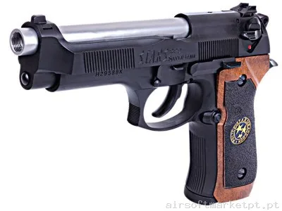 Beretta Stars M92 Biohazard WE Preto — Pistolas — Airsoft Market PT (foto 5)