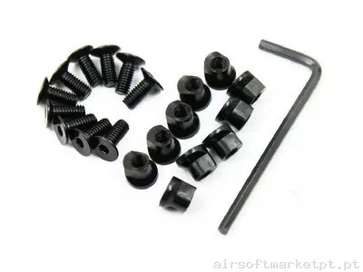 Conjunto de parafusos Keymod — Peças Internas (AEG) — Airsoft Market PT