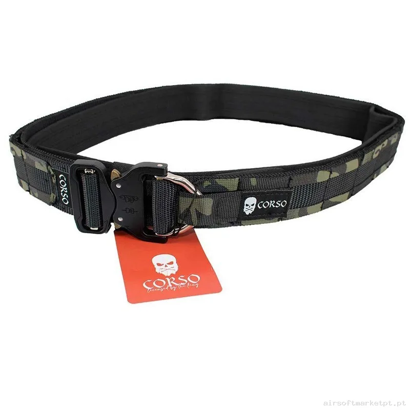 CEÑIDOR CORSO HOOK MOLLE MK2 MULTICAM BLACK - S/M — Gear Táctico — Airsoft Market PT
