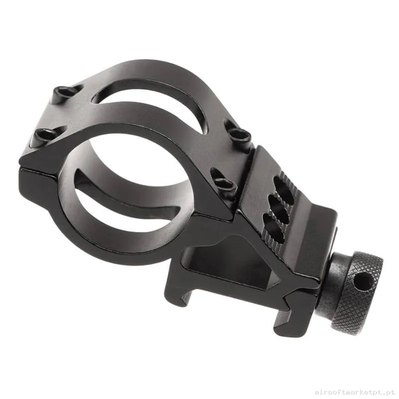Externo Anillas Lanterna Wadsn 25.4mm Offset Mount negro — Acessórios & Componentes — Airsoft Market PT