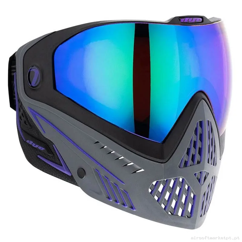 Máscara Dye I5 Thermal Goggle Barney Purple/Grey/Black — Proteção Ocular & Facial — Airsoft Market PT