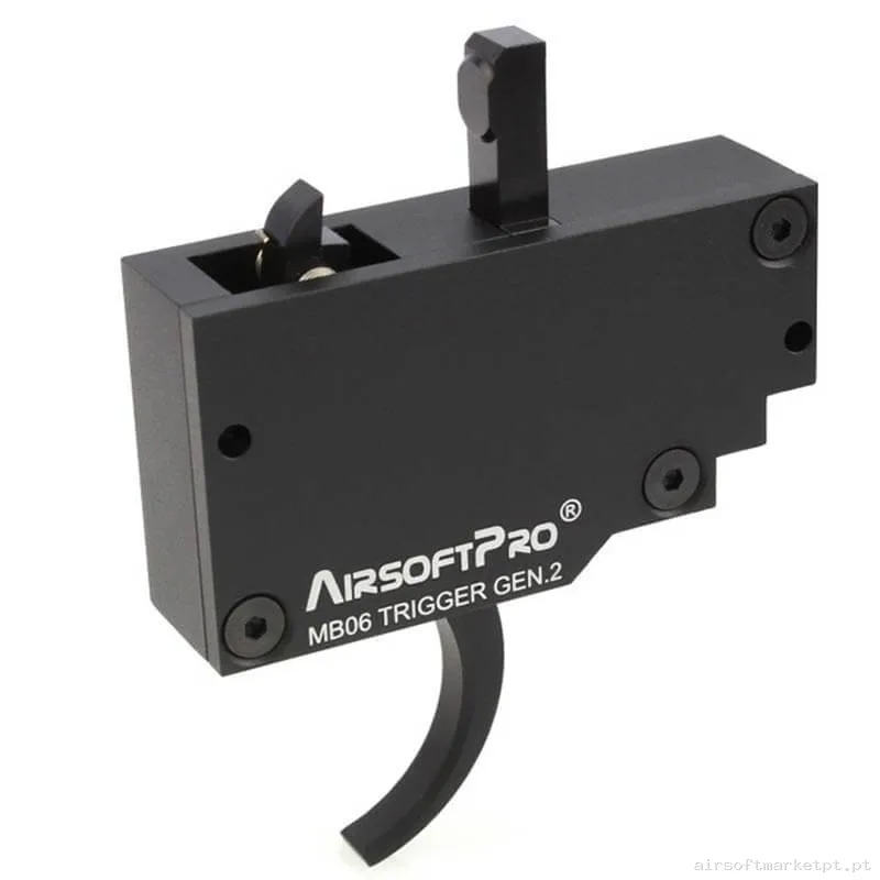 Interno Gatilho Completo Reforçado SR-2 Airsoftpro Gen.2 Well Mb06/Mb13 — Peças Internas (AEG) — Airsoft Market PT