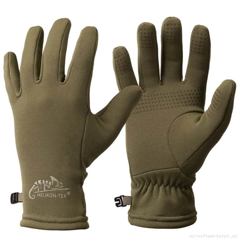 Luvas Helikon-Tex Trekker Outback Gloves verde od — Gear Táctico — Airsoft Market PT