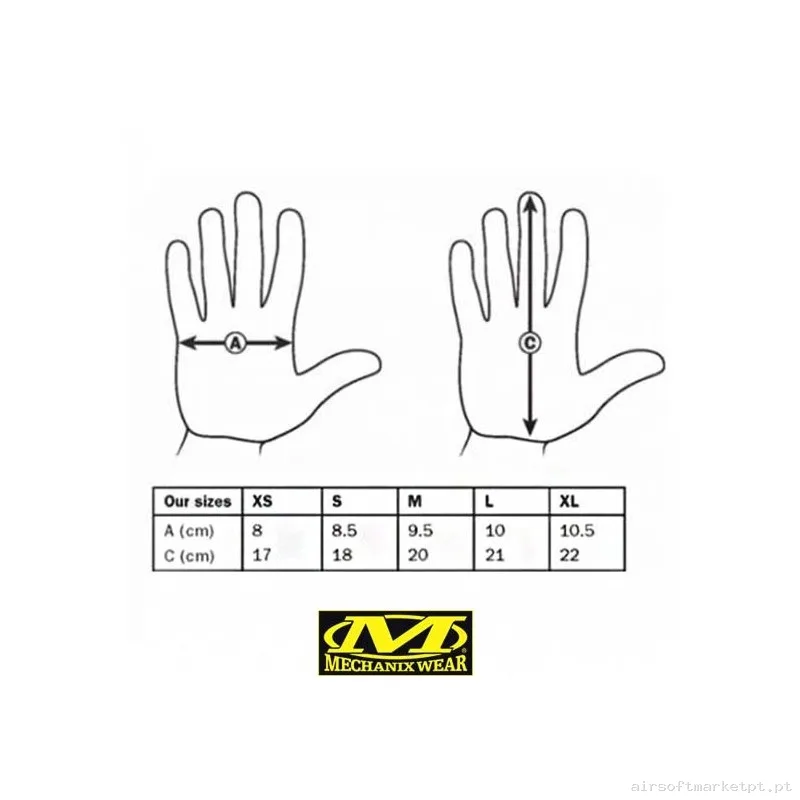 Guantes Mechanix M-Pact Fingerless - Tan - XL — Gear Táctico — Airsoft Market PT (foto 2)