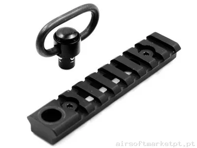 Trilho KeyMod Anilla QD Combat Zone — Peças Internas (AEG) — Airsoft Market PT