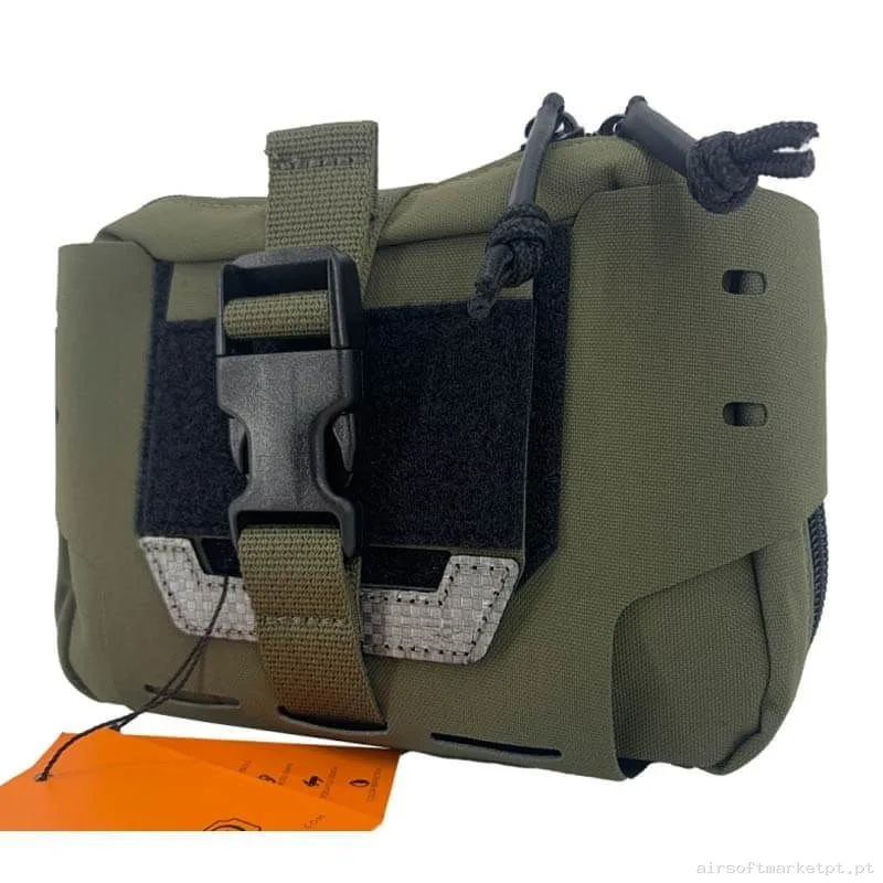 Pouch Médico Láser Cut Ifak Conquer Ranger Green — Coletes & Rigs — Airsoft Market PT (foto 2)