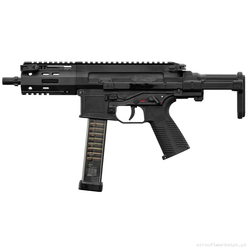 Réplica GBB SPC-9 Pro PDW Maruyama preta (By VFC) — SMGs — Airsoft Market PT