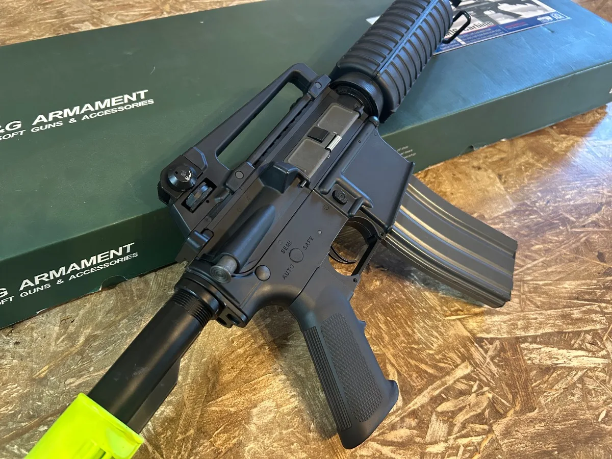 G&G CM16 Carbine – Estado Impecável — Rifles de Assalto (AR/M4/AK) — Airsoft Market PT (foto 6)
