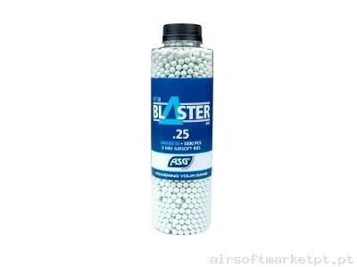 Bbs muniçao 0,25 PVC Beta Blaster ASG — Munição (BBs) — Airsoft Market PT (foto 2)