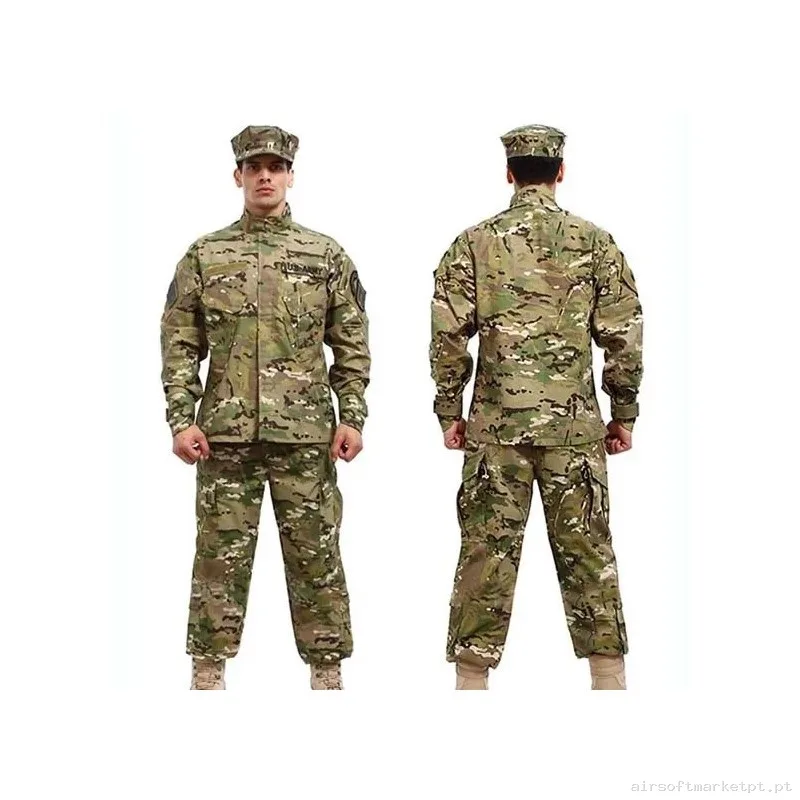 Uniforme Rip Stop Multicam - XXL — Vestuário (Fardas) — Airsoft Market PT (foto 2)