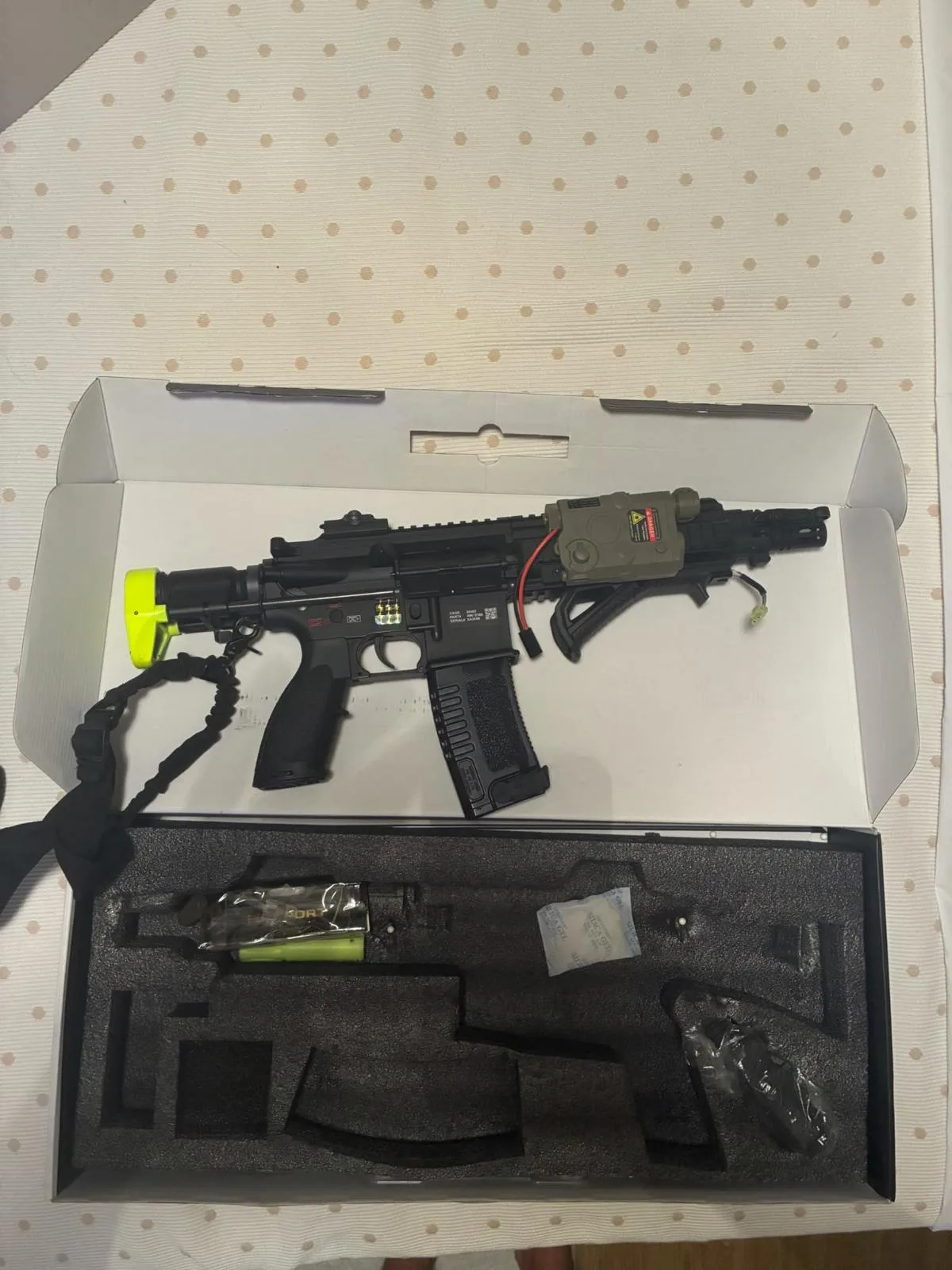 Réplica  AEG HK416C SA-H01 ONE — Rifles de Assalto (AR/M4/AK) — Airsoft Market PT