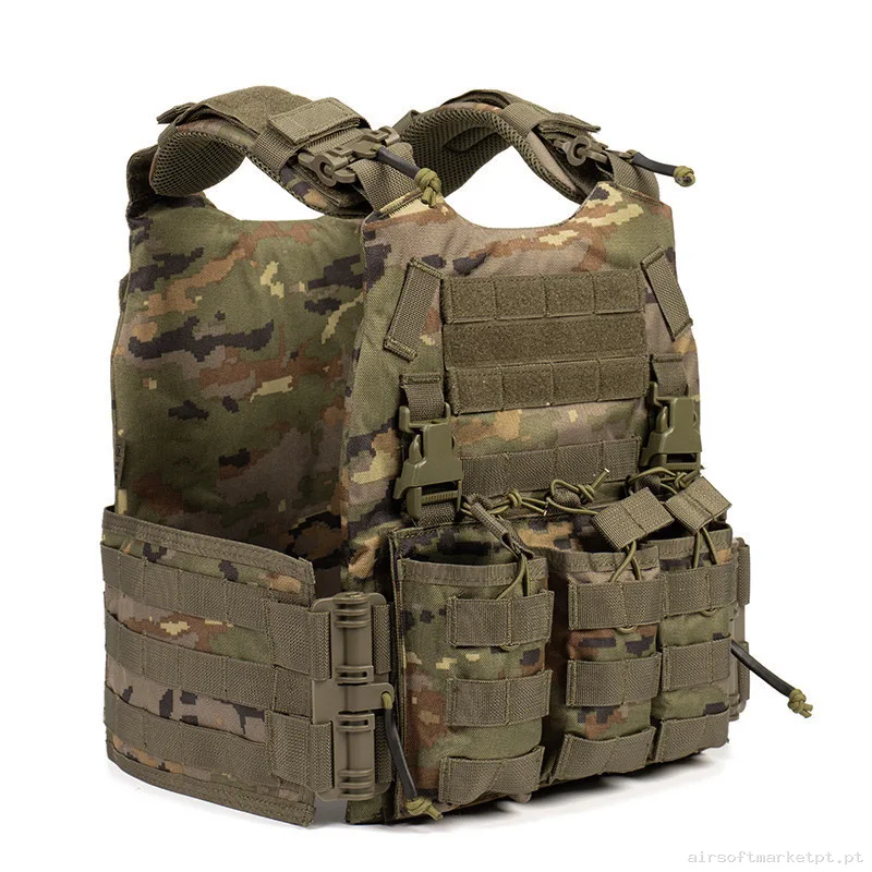 Chaleco Fcs Sixmm Boscoso Español — Coletes & Rigs — Airsoft Market PT