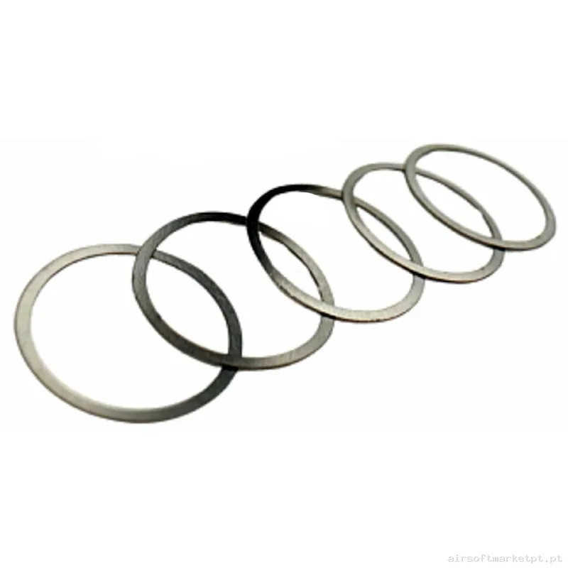 Interno Arandelas Hop up bucking Retroarms Inox Pad 5pcs — Peças Internas (AEG) — Airsoft Market PT