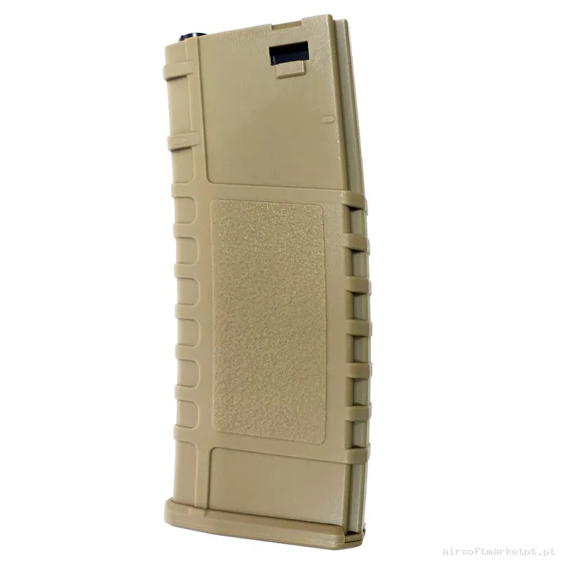 Magazine Réplica Midcap M4 Bo Manufacture Polimero 200 Bbs tan — Carregadores / Magazines — Airsoft Market PT
