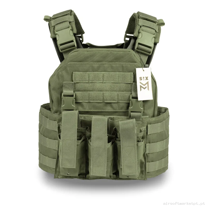 CHALECO TACTICO SIXMM 0.36M OD — Coletes & Rigs — Airsoft Market PT