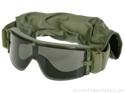 Oculos 3 Lentes Delta Tactics OD — Proteção Ocular & Facial — Airsoft Market PT (foto 2)