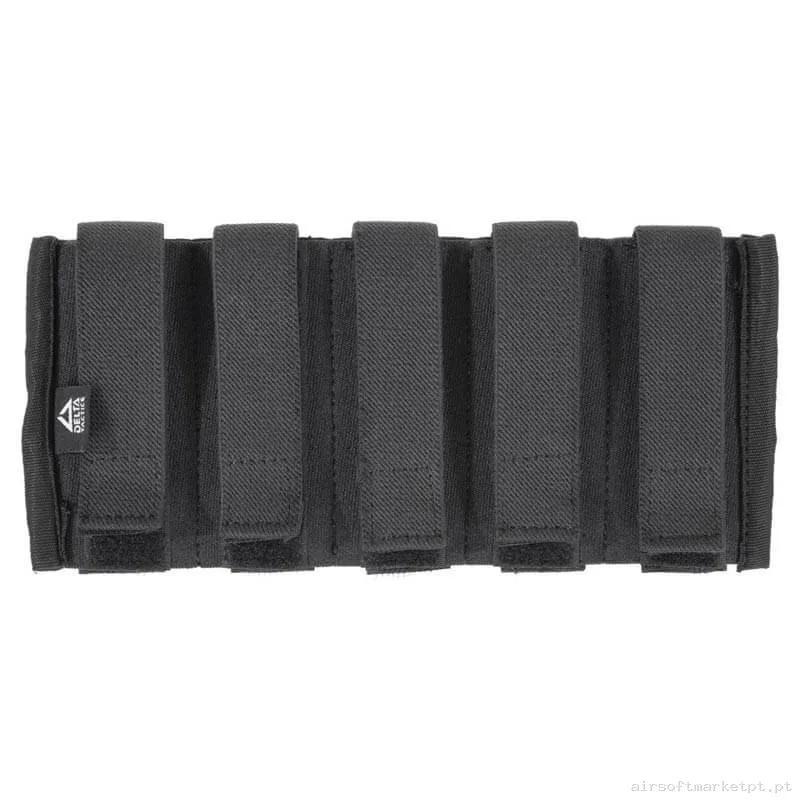 Pouch Magazine Pouch Quintuple Pistola Delta Tactics Speedsoft negro — Carregadores / Magazines — Airsoft Market PT