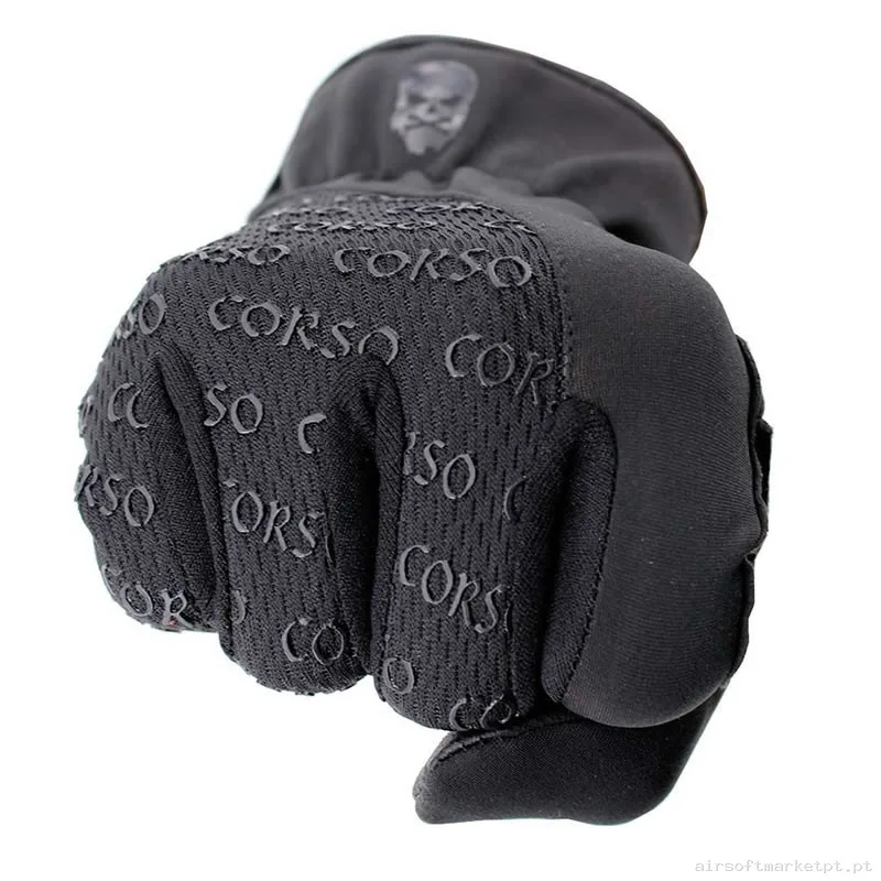 GUANTE CORSO SKULL MK1 NEGRO - L — Gear Táctico — Airsoft Market PT (foto 2)