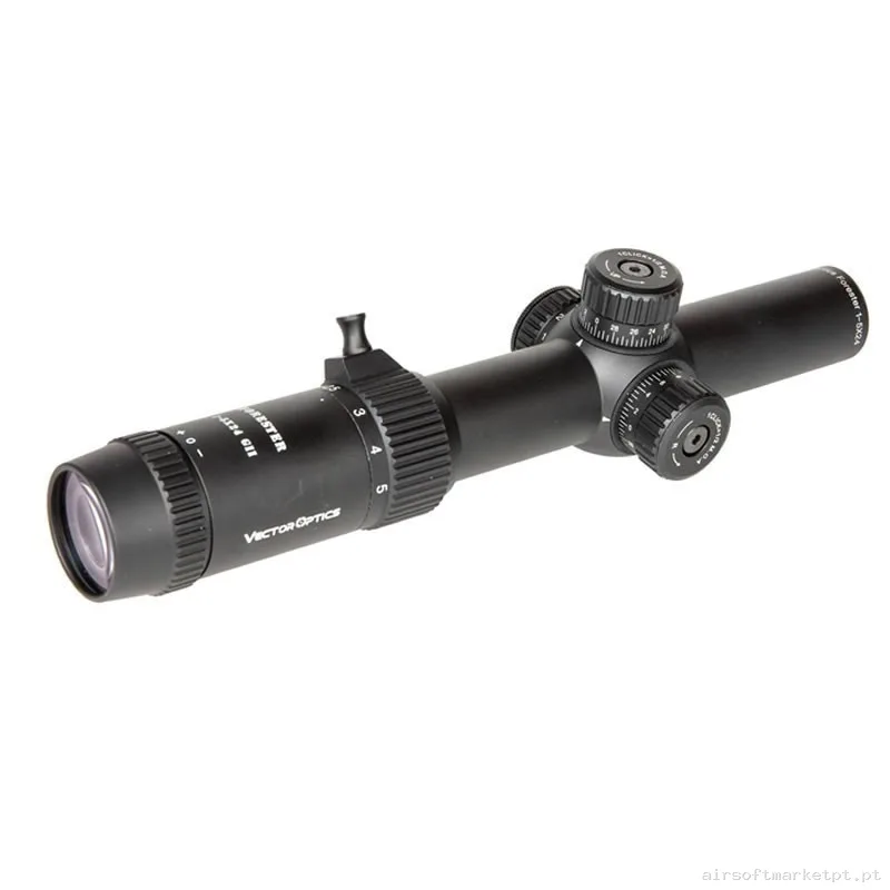 Visor Short Dot Vector Optics Forester 1-5X24 Genii Negro — Miras & Ópticas — Airsoft Market PT