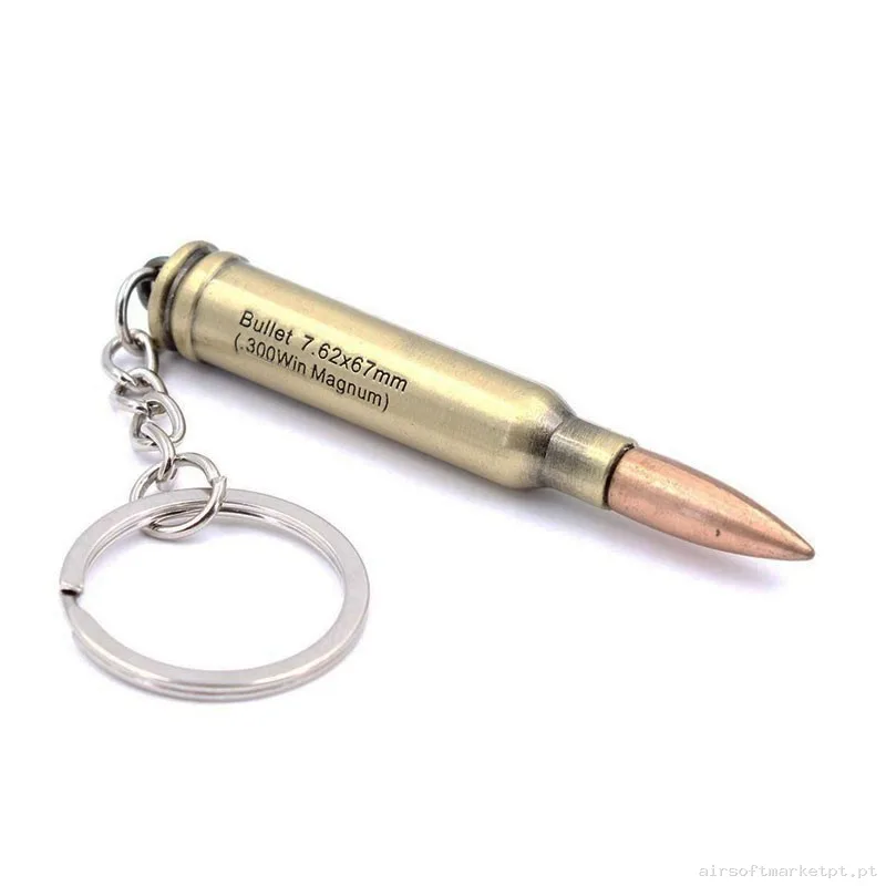 Llavero Bala 7 Cm Dorado — Acessórios & Componentes — Airsoft Market PT