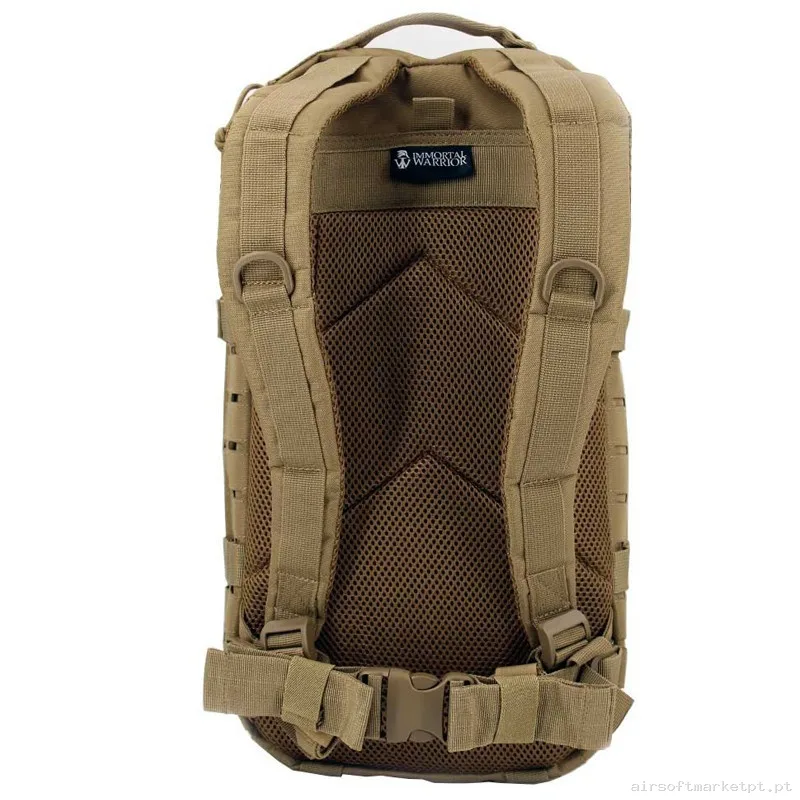 MOCHILA LÁSER INMORTAL WARRIOR 36L TAN — Sacos & Mochilas — Airsoft Market PT (foto 3)