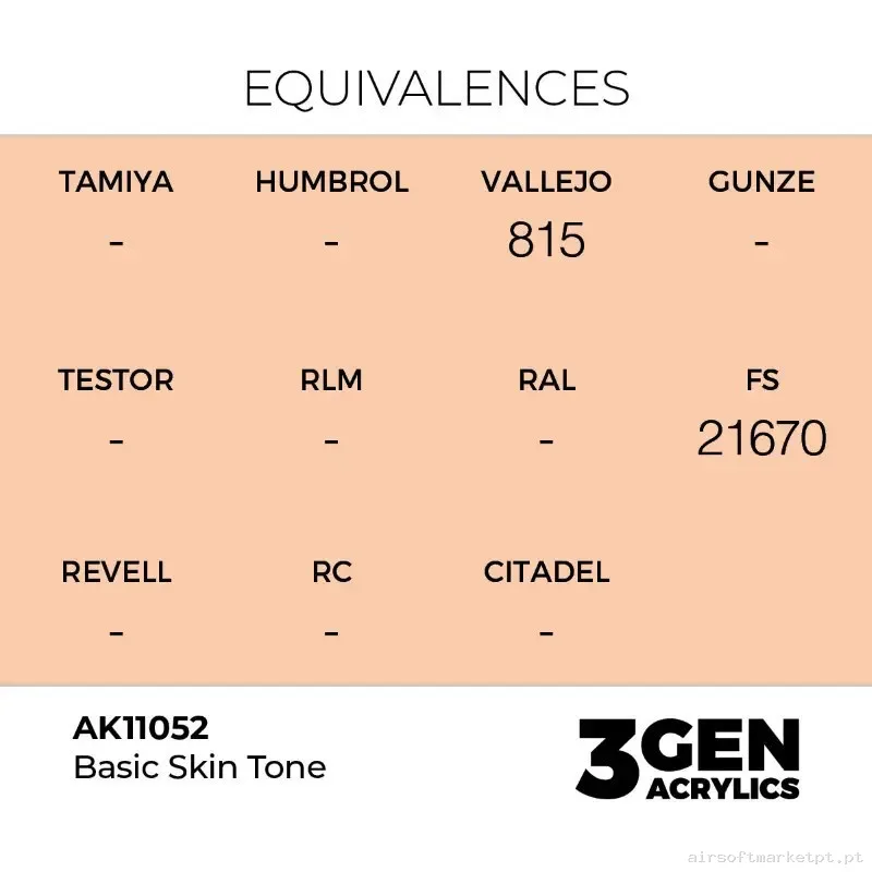 Basic Skin Tone - AK — Outros — Airsoft Market PT (foto 2)