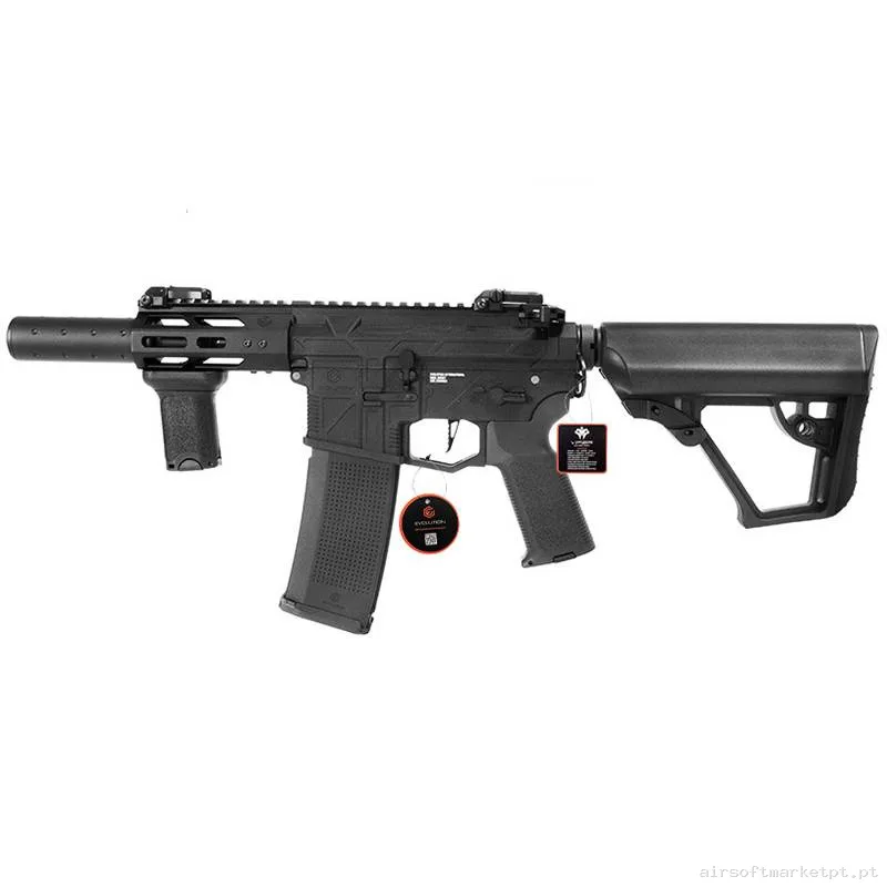 Réplica AEG M4 Evolution Ghost 3.0 Viper Silent Ops Xs preta — Rifles de Assalto (AR/M4/AK) — Airsoft Market PT