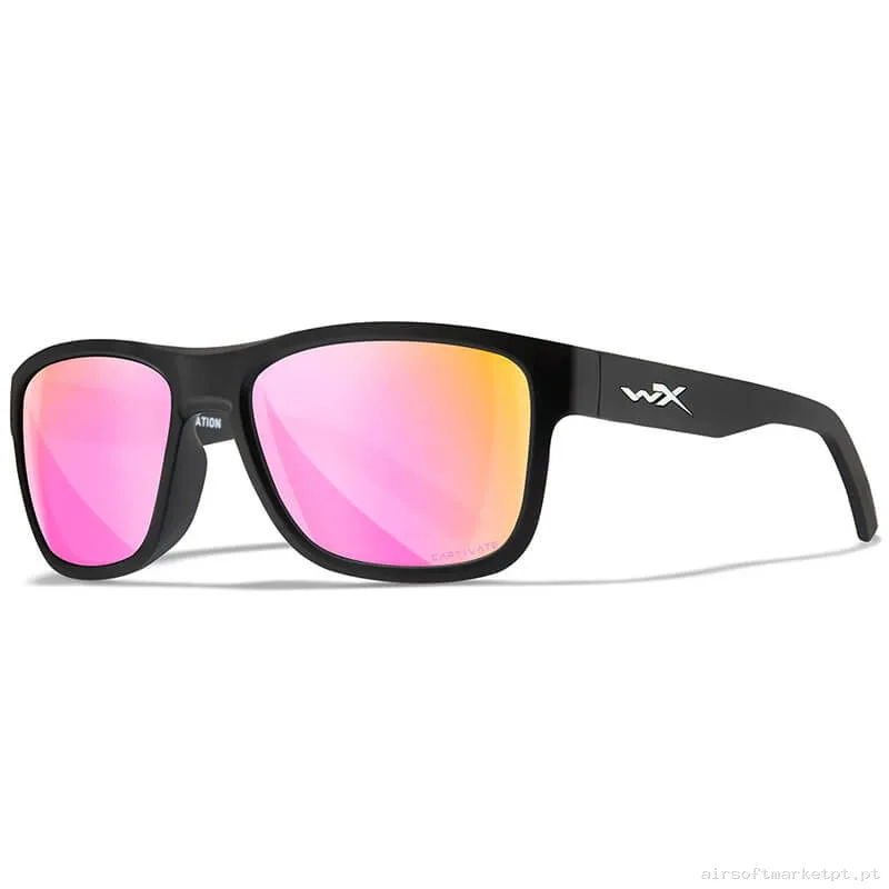 Óculos Wiley X Ovation Captivate Rosa/Dourado Polarizado Pretos — Proteção Ocular & Facial — Airsoft Market PT