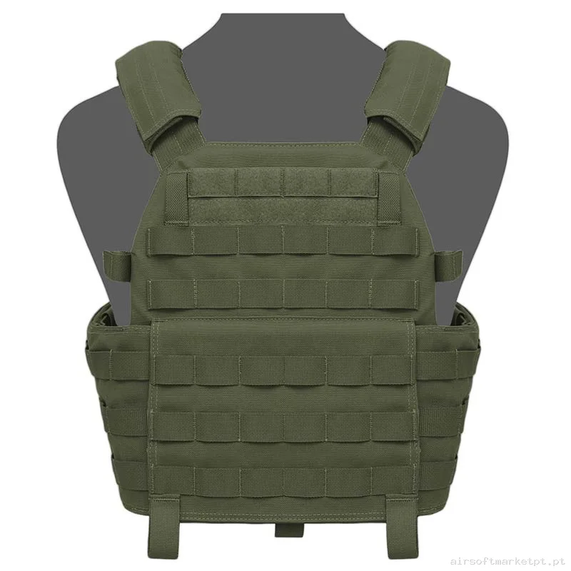 CHALECO DCS PORTA PLACAS WARRIOR ASSAULT VERDE OD — Coletes & Rigs — Airsoft Market PT
