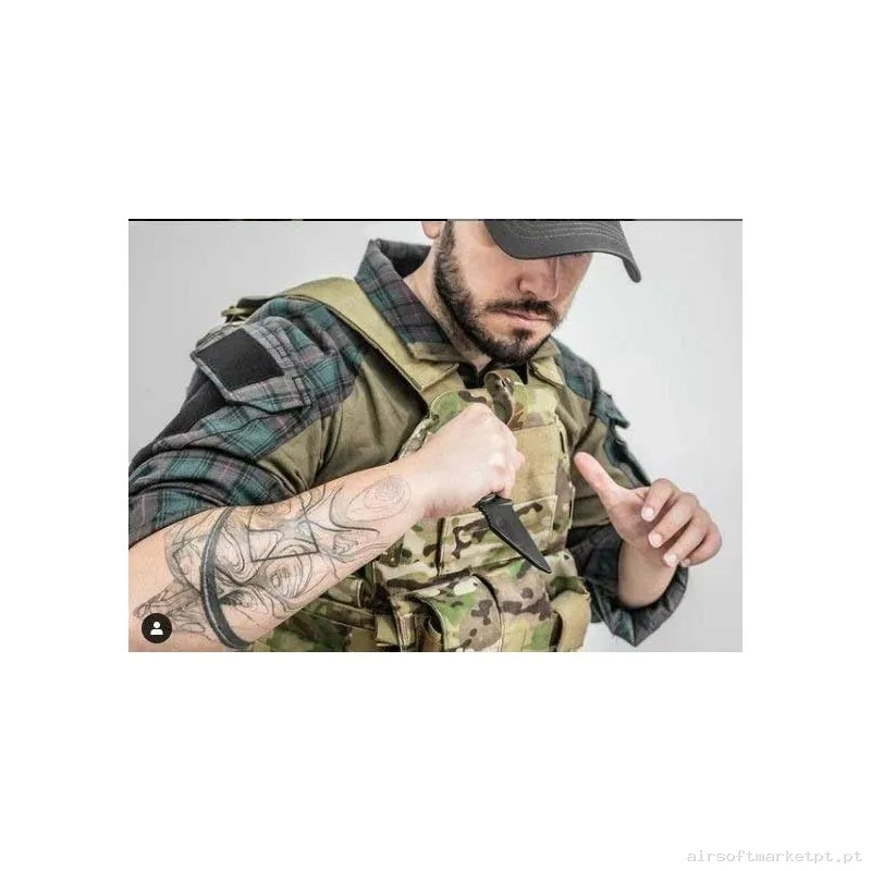 Cuchillo Pugna Dummy Negro - Secutor — Acessórios & Componentes — Airsoft Market PT (foto 2)