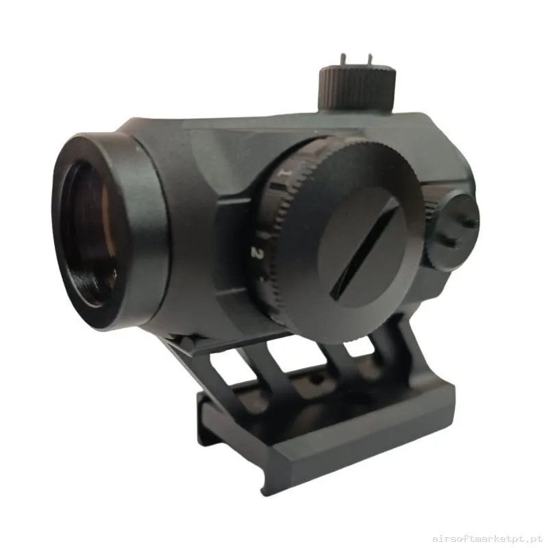 Red Dot Estilo T1 Rojo/con Montura 45 — Miras & Ópticas — Airsoft Market PT