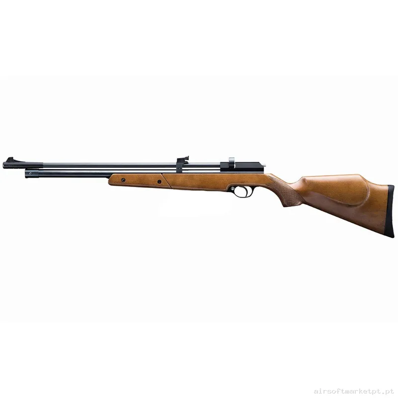Airgun PCP 5.5mm Carabina Stinger Marte negra/Madeira — Rifles de Assalto (AR/M4/AK) — Airsoft Market PT