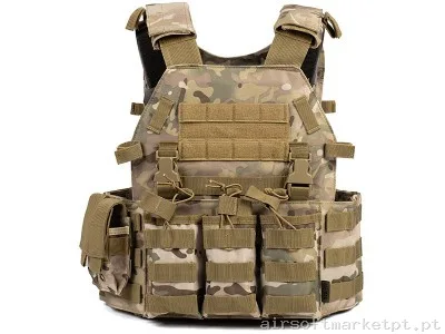 Colete Tatico 6094S SIXMM — Vestuário (Fardas) — Airsoft Market PT
