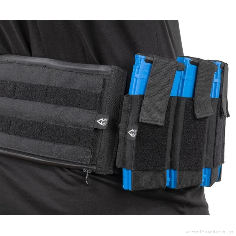 Pouch Cuadruple M4 Delta Tactics Speedsoft Negro — Coletes & Rigs — Airsoft Market PT (foto 2)