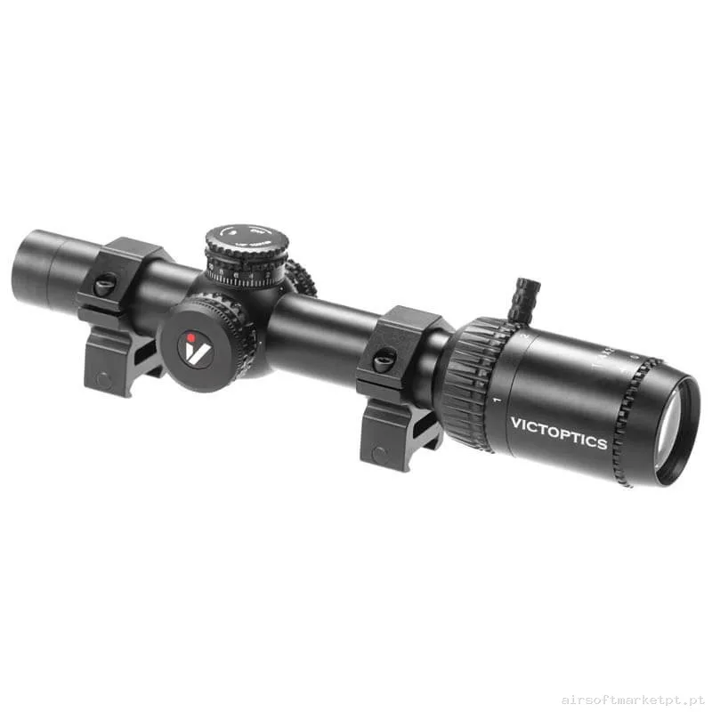 Mira telescópica 1-4X20 Victoptics Ir Lpvo negra — Miras & Ópticas — Airsoft Market PT