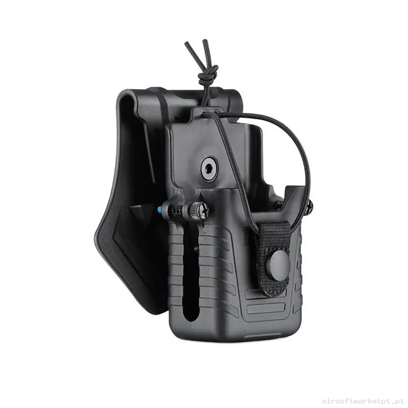 Pouch Emisora Amomax Negro — Coletes & Rigs — Airsoft Market PT (foto 2)
