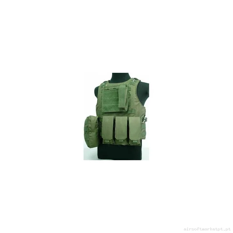 Chaleco Airsoft FSBE - OD Verde — Coletes & Rigs — Airsoft Market PT