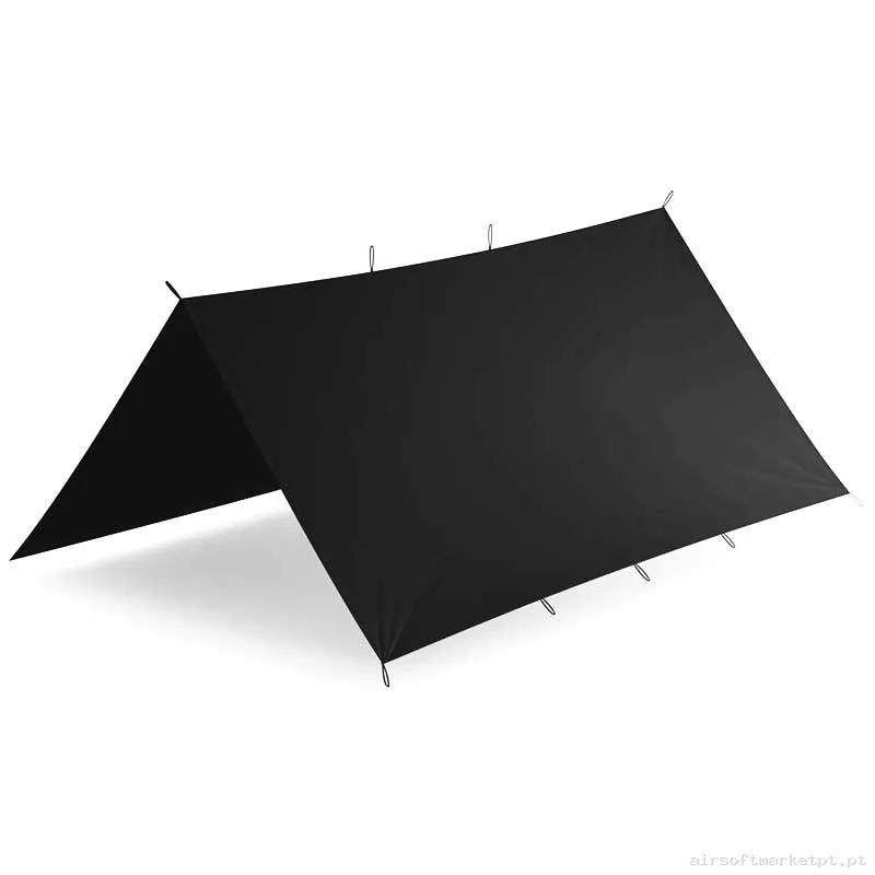 Toldo Universal Táctico Helikon-Tex Supertarp negro — Outros — Airsoft Market PT