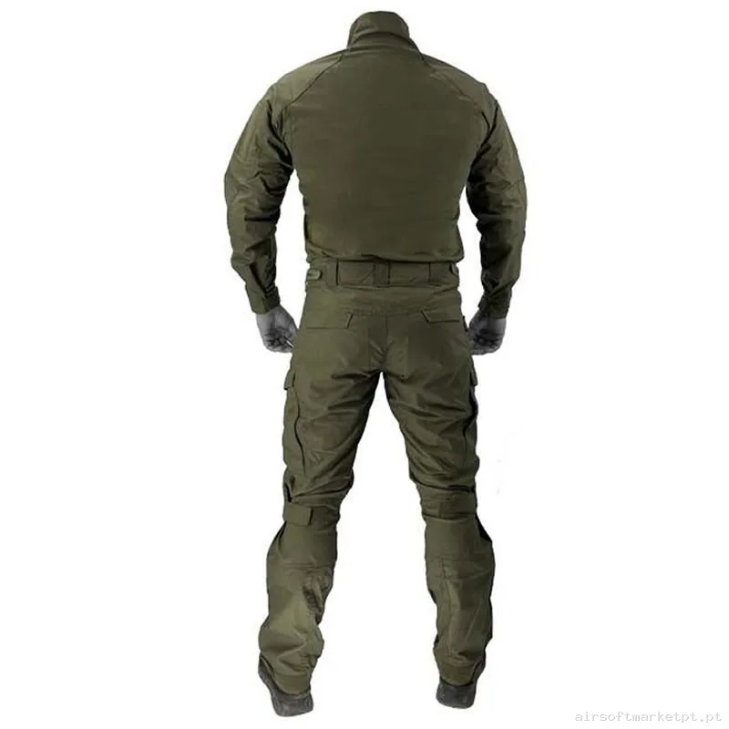Uniforme Completo Con Rodilleras Conquer Ecr Ranger Green - XL — Vestuário (Fardas) — Airsoft Market PT (foto 3)